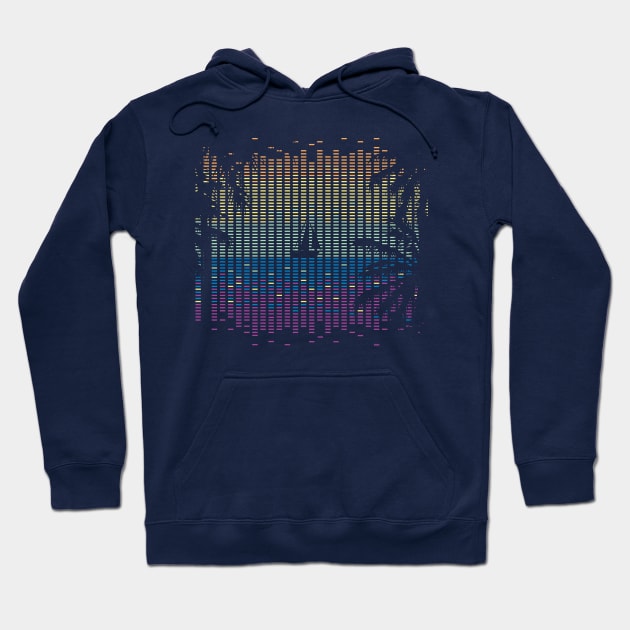 Beach Tunes Hoodie by katiestack.art